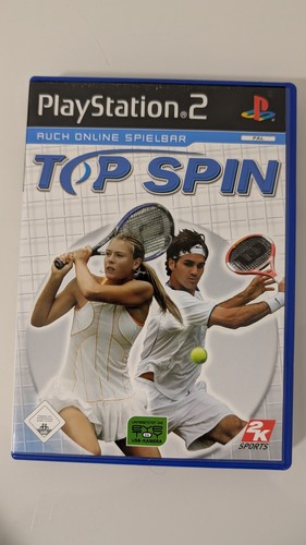 Top spin ps2 sony - spin,