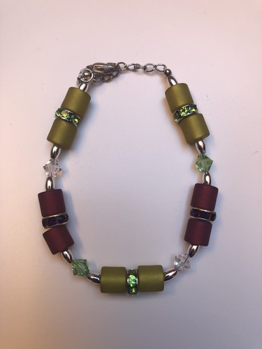 Armkettchen mit glasperlen - mit,