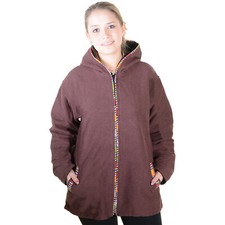 Jacke fleecefutter kapuze - jacke,