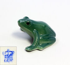 9942243-d Porzellan Figur Kleiner Frosch Wagner & Apel H3cm