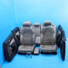 Audi A6 4F C6 Avant Lederausstattung Alcantara Sportsitze elektrisch GRAU Orig.