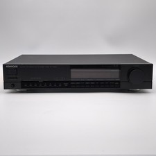 Kenwood Quarz-Synthesizer AM/FM Tuner (KT-1100D) Schwarz - Zustand GUT!