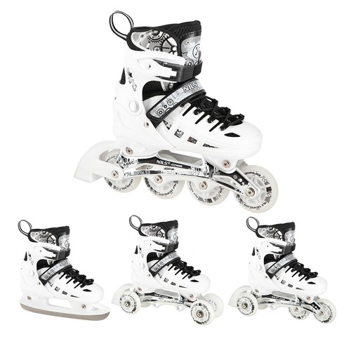 Set 4in1 inliner rollschuhe - set,
