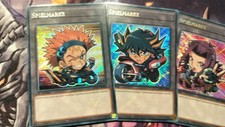 Yu-Gi-Oh! 3x Tokens Spielmarke Akiza Crow Yusei Fudo Rare L5dd Deutsch Secret 