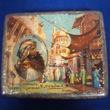 Alte Tabak Zigarettendose Sulima