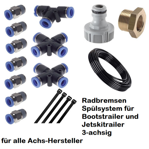 Radbremsen spülsystem für - radbremsen,