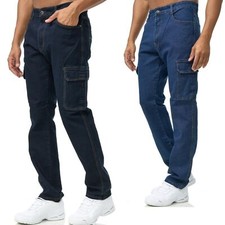 Jeans Hose Regular Cargohose