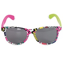 Bunte Pop-Art Partybrille