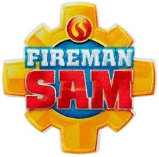 FIREMAN SAM - Logo - Aufnäher