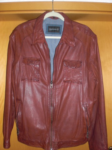 Trapper herren lederjacke - trapper,