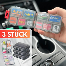 Medikamentendosierer Tablettenbox Pillendose Pillenbox Medikamentenbox 7 Tage