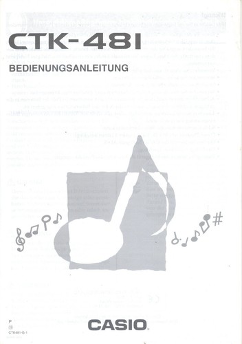 Bedienungsanleitung casio - bedienungsanleitung,