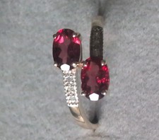 14 kt Gelbgold Granat -