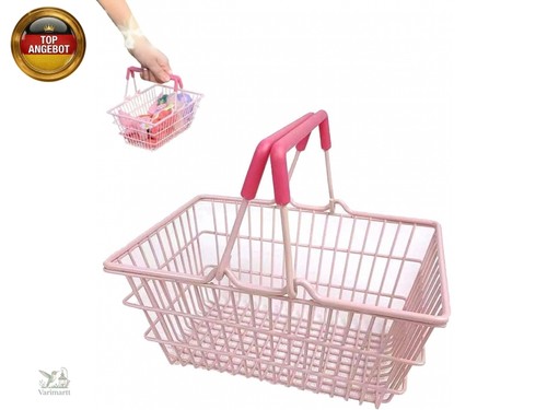 Mini rosa einkaufskorb für - mini-rosa-einkaufskorb,