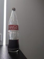 Coca-Cola Flasche Glas 1L von 1986 Sammlerstück Coca Cola Sammlerflasche Glas 1L