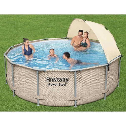 Power steel swimming pool - steel, set