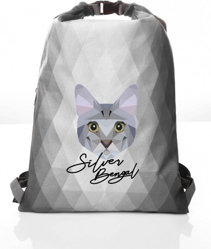 Silver bengal polygon beutel - bengal,