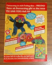 Seltene Werbung Matchbox MY PET MONSTER Schmusemonster 1988