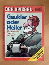 Der Spiegel 1994 Heft Nr. 30 vom 25.7.1994 Was kann die Psychotherapie