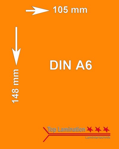 Din farbpapier m - a6, g/m²