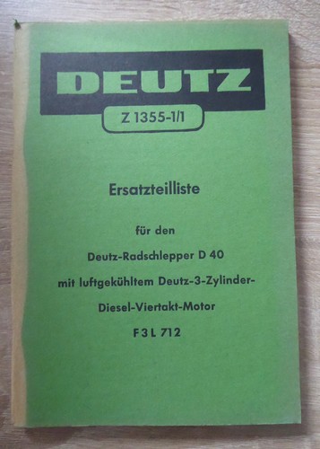 Deutz schlepper d40 mit - schlepper,