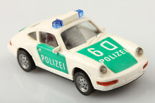 H0 Wiking Autobahn-Polizei Porsche Carrera Schmutz/Kratzer o. OVP
