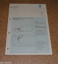 Einbauanleitung Eberspächer Aufrüstung Standheizung D 5 W Z für Ford Mondeo 