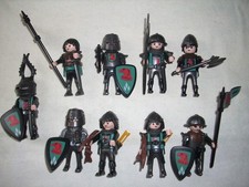 Playmobil Raubritter Figuren 9 Stück zu Ritterburg 4866