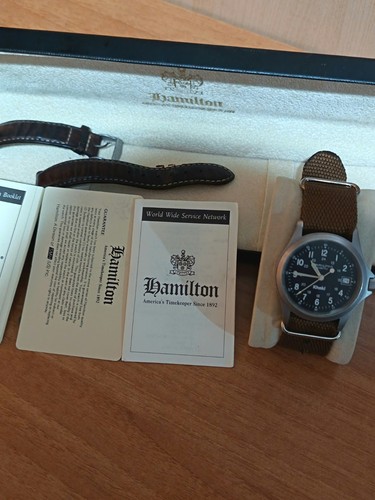 Hamilton uhr khaki quarz 9821c - quarz,