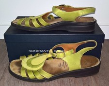 Ganter - Sandalen Echtleder Grün Gr.5,5 (38,5) E