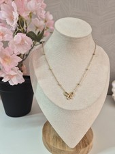 Schlichte Schleifen Halskette