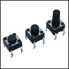 5x/10x/20x 6x6x4.3/6/10mm Mini Taster Drucktaster Mikrotaster für Arduino