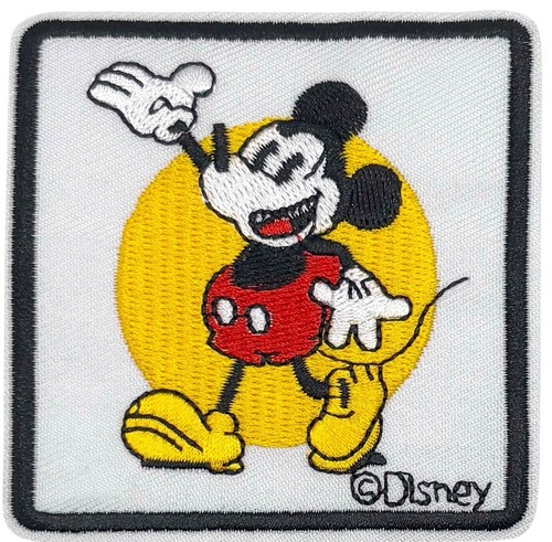Mickey maus patch aufnäher - maus,