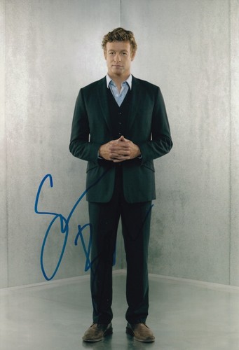 Simon baker signed - baker,