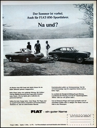 Fiat 850 coupe - ,