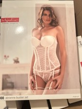 LUXUS PUR: Kleemeier Di Lorenzo Stay-up 30401 18 Denier, S, weiß, NEU&OVP