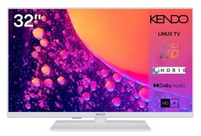 KENDO 32 LED 5241 W LED TV 32″ Full HD, Triple-Tuner Alexa, Google weiß