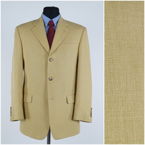 Herren senf hopsack blazer - blazer, uk