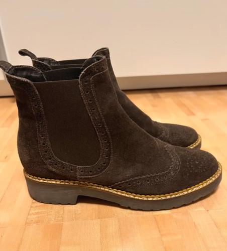 Braune chelsea boots von - chelsea,