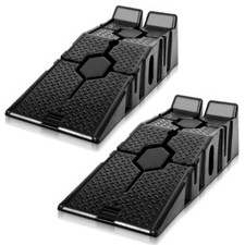 2 Stücke Auffahrrampe Rampe Verladerampe Laderampe PKW Plattform Anti-Rutsch