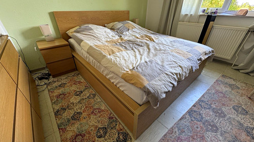 Ikea malm holz bettrahmen - holz-bettrahmen, mit