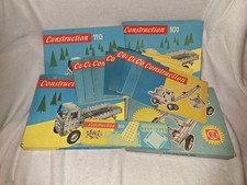 Construction | Metallbaukasten/Stabilbaukasten | DDR | Konvolut