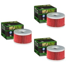 3x Ölfilter für Suzuki DR 800 S Big Baujahr 1990-1999 von Hiflo HF137