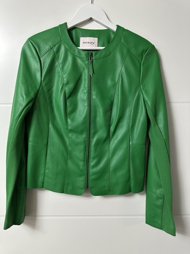 Kunstleder jacke orsay - orsay, grün