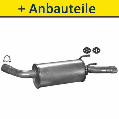 Endtopf auspuff für ford - auspuff+,