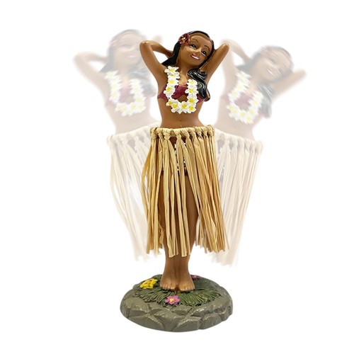 Hawaiian hula girl dashboard - hawaiian,