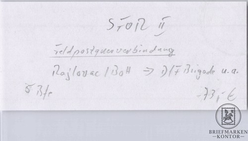 Feldpostbriefe rajlovac sfor - 5,