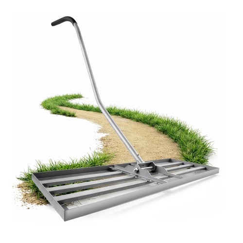 Lawn levelling rake ergonomic - lawn,