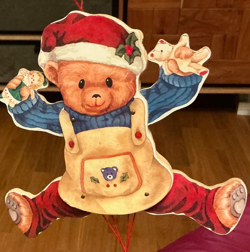 Holz hampelmann teddy bär - holz,