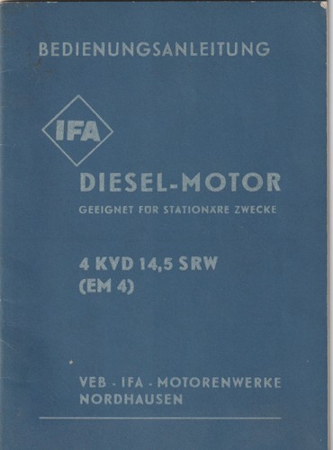 Bedienungsanleitung diesel - bedienungsanleitung,